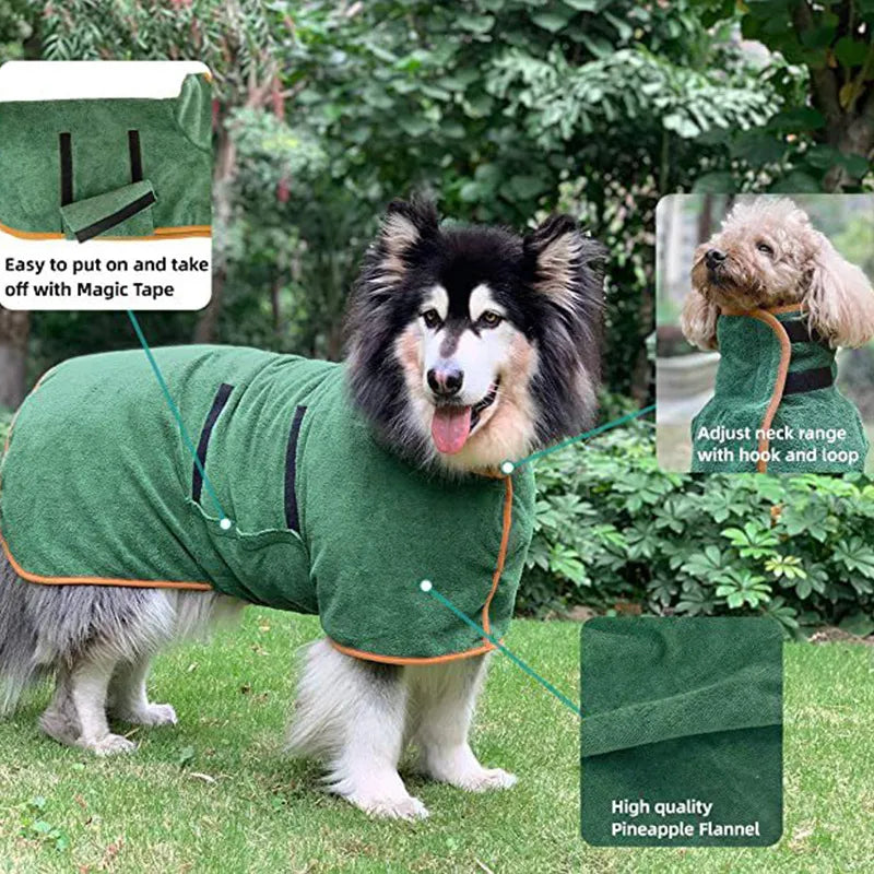 toallas para secado rapido para mascota